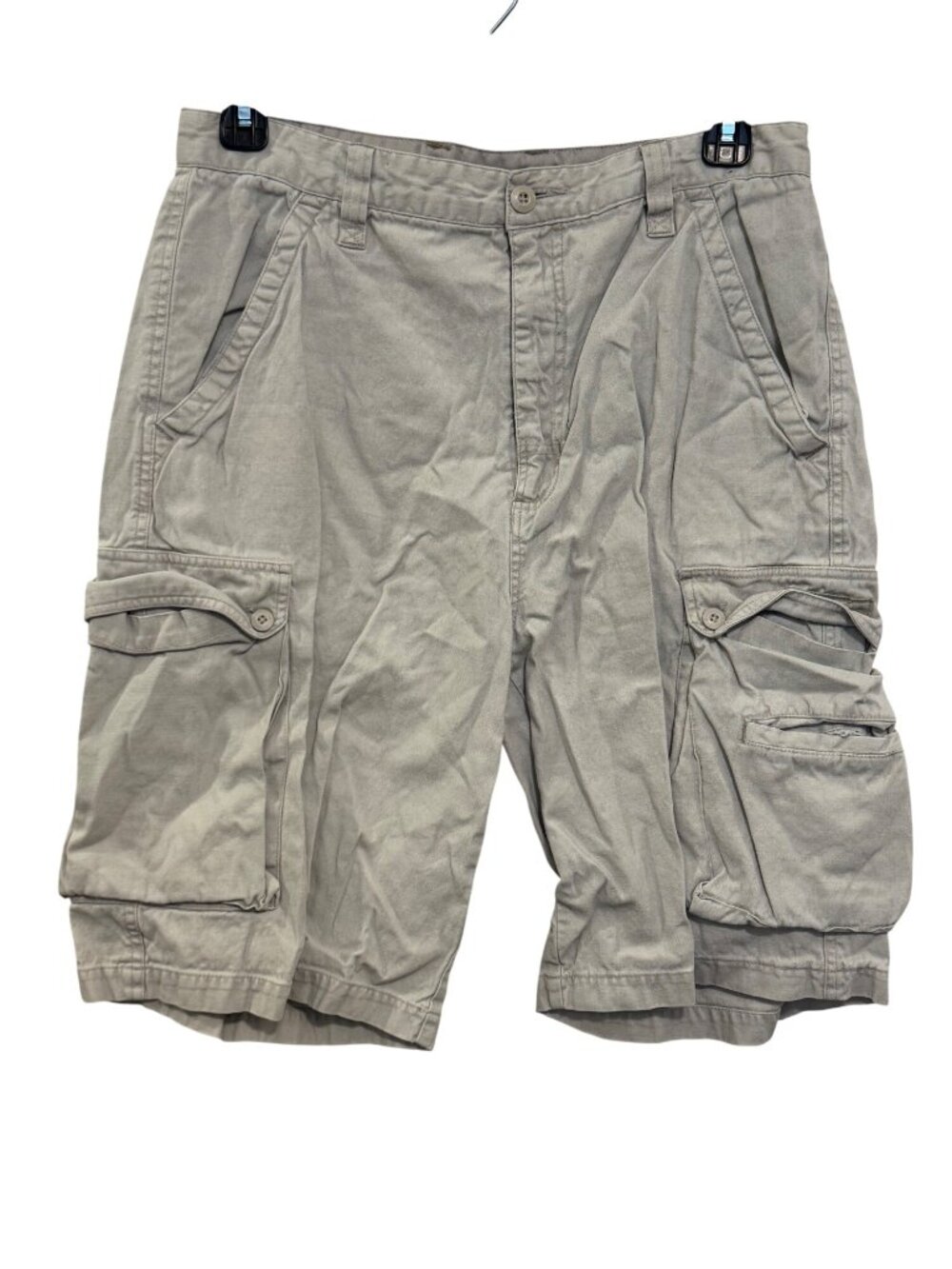 vintage Mens OTB Beige Cargo Shorts Size 34